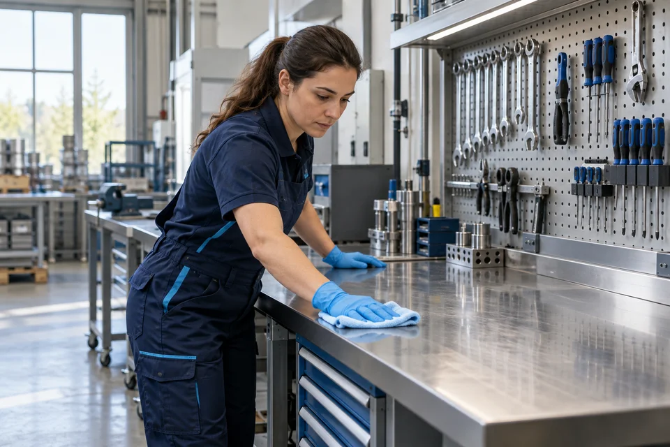 Industriereinigung – ergänzendes Leistungsmotiv